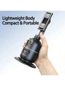 Lenovo Gimbal theo dõi H1C, nhận dạng khuôn mặt, theo dõi tự động, xoay toàn cảnh 360°, chụp điều khiển bằng cử chỉ, ổn định hình ảnh cơ học ba trục - màu đen - Xem 5