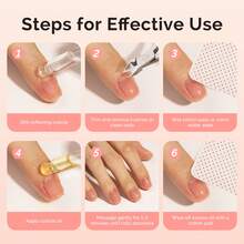 25ML Cuticle Care Kit - Cuticle Oil And Cuticle Remover, Cuticle Nourishes And Softener, Promotes Nail Growth And Strength For Home And Salon Use 2PCS #NailEssentials - 無色 - 查看 6
