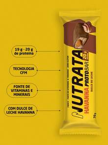 Nutrata Protobar Dulce De Leche Havanna W/ 9 Bars 70g - 哈瓦那牛奶牛奶原型 - 查看 2