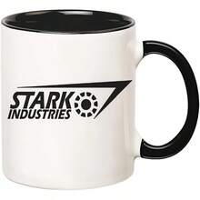 Fonhark -  Mug, Stark Industries Logo Mug, Tony Stark Coffee Mug, 11 Oz Novelty Coffee Mug/Cup - 1 - Xem 3