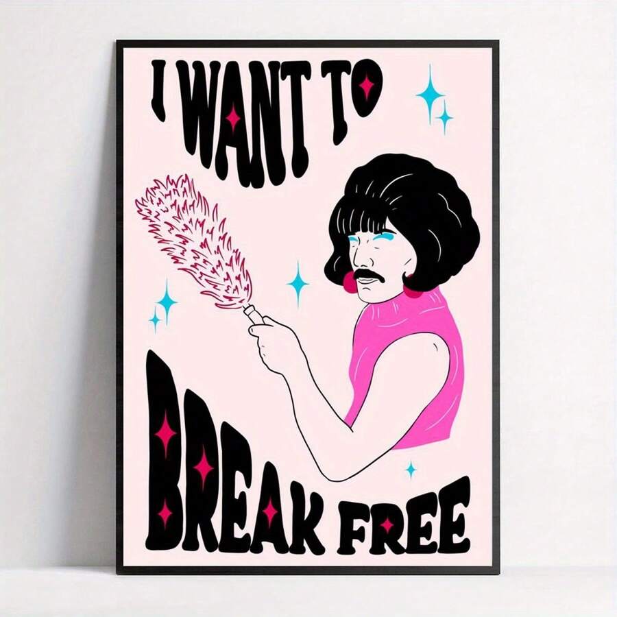 Rock Music Star Canvas Wall Art - High-Quality, Waterproof Poster For Living Room, Bedroom, Office Decor - Vintage/Modern Style, Frameless