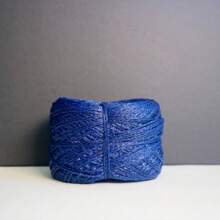 1 rollo de 50 g de madeja de hilo de crochet único, dorado y plateado, con purpurina, tejido a mano para proyectos de tejido y crochet. Perfecto para crear suéteres, gorros, bolsos y muñecas.