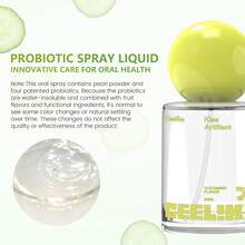 MSDRWIKEY Ceelike Oral Spray Probiotic Toothpaste Set, Freshens Breath And Gives You A More Confident Smile. - 紅+綠 - 查看 7