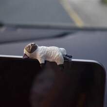 Cute Cat Computer Monitor/Car Dashboard Decor, Screen Frame Decoration For Office Desk, Comes With Adhesive (Damage Free)