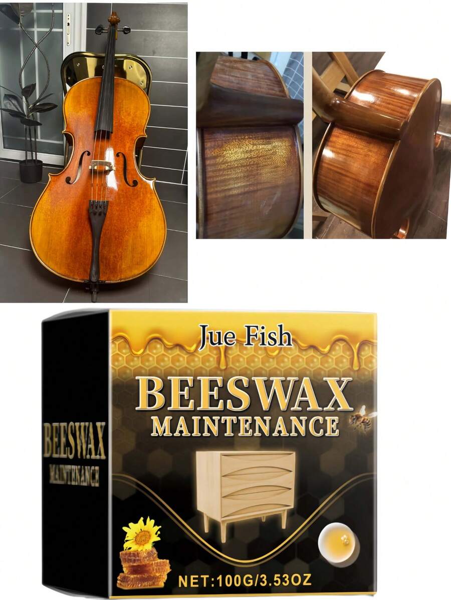 Natural Beeswax Furniture Polish Wood Cleaner And Polishing Furniture Cleaner - Multi-Surface Wood Cleaner And Polishing Furniture Quick Luster Restoration Protective Agent Kitchen Cabinet Surface Cleaner House Cleaning Supplies Home Improvement Supplies Wood Fragrance Beeswax Natural Beeswax Traditional Wood Wax Multi-Purpose Beeswax Furniture Polishing Wood Fragrance Beeswax A Complete Solution For Wood