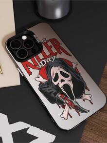 南瓜脸彩绘手机壳，防震保护套适用于 16、16 Plus、16 Pro Max、16e、16 Pro、15、15 Plus、15 Pro Max、15 Pro、14、14 Plus、14 Pro Max、14 Pro、13、13 Pro、13 Pro Max、12、12 Pro、12 Pro Max 和 Galaxy A05、A05S、A06、A14、A15、A16、A32 4G、A33 5G、A34、A35、A52、A52 5G、A54 5G、A55 5G、S20 FE、S21 FE 5G、S23、S23 FE、S23 Ultra、S23+、S24、S24 Ultra、S24+ 以及 Redmi， OPPO 和 Vivo 设备 - 彩色 - 查看 3