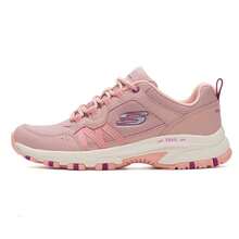 Skechers Giày ngoài trời nữ, giày ngoài trời đô thị buộc dây nữ, giày thể thao hàng ngày, giày tập luyện 180017-ROS - Màu Hoa hồng đỏ - Xem 1