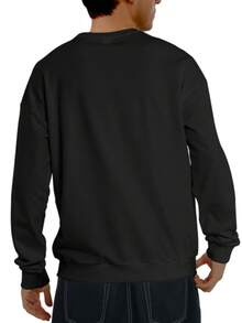 Warner Bros. 1 Regular Crew Neck Sweatshirt Featuring Scooby- Doo And Friends, Men's Crew Neck Loose Fit Long Sleeve Sweatshirt, Women's Loose Fit Sweatshirt, 100% Polyester (250g)