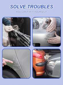 Random Style Car Paint Scratch Repair Pen, Simple Operation, Quick And Convenient Car Beauty Tool - Multicolor - View 9