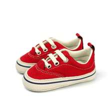 Tênis Retro Baby Classico Menina Mnenino - Vermelho - Visão 2