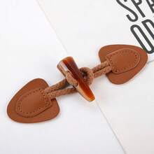 1 /20PCS Fake Leather Windbreaker Button - Decorative Clothing Button Jacket Adjustment Button, Suitable For Decorating Various Types Of Clothing Such As Coats, Windbreakers, Jackets, Etc. - Multicolor - View 8