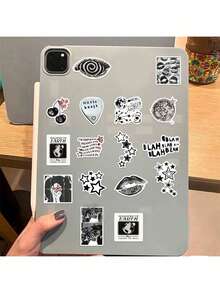 100 piezas Pegatinas estilo Y2K Cool Downtown Decal 80s 90s Estética Graffiti Pegatinas Regalos Y2K Pegatinas de arte Pegatinas de vinilo Pegatinas para botellas de agua, Hydroflask, guitarra, equipaje, teléfono, estuche, portátil, monopatín, regalo