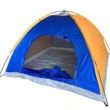 Casa de campaña familiar diferentes diseños tiendas camping equipo exterior resistente fácil armado aventura viajes naturaleza - Multicolor - Ver 4