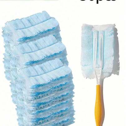 SUIT, Disposable Duster Refills, Electrostatic Duster Heads Replacement - Effortless Dust Removal For Electronics, Furniture, Blinds, And Ceiling Fans – (Handle Not Included) - Cleaning Supplies, Cleaning Accessories, Home Decor, Party & Christmas Storage