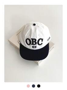 1pc Dopamine Color Block Flat Brim Baseball Cap, Unisex All Season Versatile Large Head Circumference Short Brim Hip Hop Cap, Skater Hippie Chicks Style, Creative Color Combination Large Head Circumference Hat - Multicolor - View 18