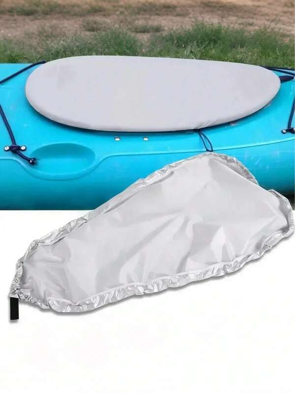 1Pc Kayak Cockpit Cover Kayak Canoe Cover Seal Cockpit Protector Adjustable Cover Shield Canoe Kayak Accessory Universal