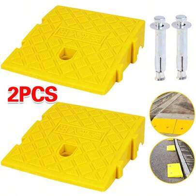 Heavy Duty Kerb Ramp Portable Curb Ramps Doorways Wheelchair Bicycles Car New