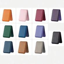 1pc PU Leather Wallet Case Compatible With Magsafe Magnetic Car Phone Holder, Fits For Apple 15 Pro/14/13/12 Pro Max, Leather Card Slots, N52 Magnet For ID/Business Cards, Gift For Mother, Family, Friends, Birthday, Holiday