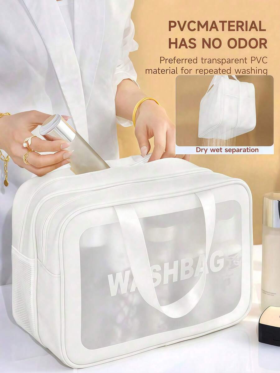 三合一双层化妆包，旅行收纳包，洗漱包，手提包，化妆品收纳包，沙滩包，干湿分离袋，游泳包，女孩化妆包，护肤包，卫生巾包，适用于存放洗漱用品，化妆品收纳：粉底液、散粉、眼影、液体眼影、眼线笔、假睫毛、下睫毛、高光、修容、乳液、化妆包、旅行、化妆袋、包、化妆包、旅行必备、化妆包、旅行必备、小型化妆包、化妆袋、化妆品包、旅行必备、大容量、大号化妆包、圣诞礼物、收纳袋、旅行、女士旅行必备礼物、收纳袋、手拿包/小手提包、化妆品收纳包、化妆品整理包、收纳袋、刷具收纳袋、迷你收纳袋、大容量收纳袋、女士礼物、圣诞节礼物、女士礼物推荐、化妆包、旅行必备