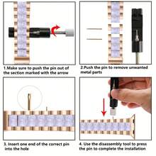 Refined Resin Watch Band (Fits 38mm, 40mm, 41mm, 42mm, 44mm, 45mm, 46mm & 49mm) Includes SE Ultra 10-1 Adjustment Tool (Excluding Watch Case Watch)