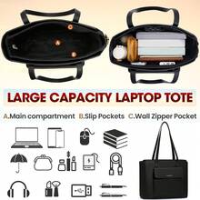 NEWHEY Sacs fourre-tout pour femmes, sacs à main avec grande capacité, sacs à main avec petit sac amovible