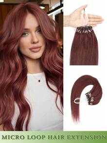 12-22 Inch Remy Human Hair I-Tip Extensions, Easy To Style, Cold Fusion No Shedding, Soft & Natural, Durable, Portable For Travel & Daily Styling - Multicolor - View 43