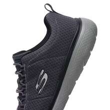 Skechers Giày thể thao nam, giày thể thao nhẹ và thoải mái để mặc hàng ngày và đi du lịch, kiểu dáng 8790258-CCBK - Than/Đen - Xem 9