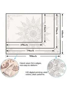 WB 1 pièce Tapisseries pour la maison, le bureau, le camping, les voyages - Cadeau parfait pour Noël et Halloween, décoration d'intérieur confortable