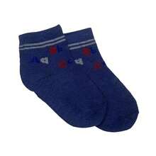 Kit 4 Meias infantil masculina anti-derrapante - ENVIO IMEDIATO - Damasco - Visão 6