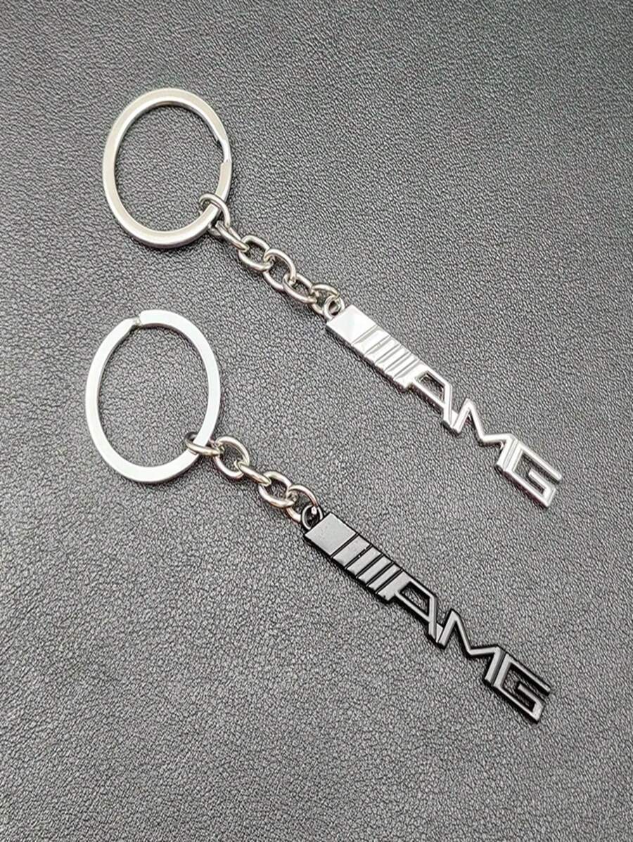 Metal Car Key Ring Creative Pendant KeyChain For Mercedes Benz W205 W204 W203 W212 GLC CLA GLA AMG C180 C200 C300 C63 Coupe C43