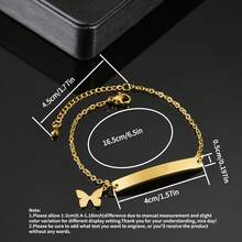 1Pc Custom Carved Bracelet Or Anklet With Heart Shape And Star Personalized Name Jewelry, Stainless Steel Bracelet For Men And Women, Suitable For Mother's Day, Birthday, Wedding, Graduation Commemoration - Ideal Jewelry Christmas Gift