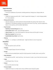 JBL T280TWS X2 无线蓝牙 5.3 耳机 - 半入耳式运动耳塞，具有降噪功能，IPX4 防水防汗，适合健身房/跑步，Type-C 快速充电 - 黑色 - 查看 9