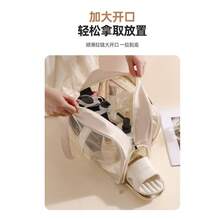 Clear PVC Waterproof Swimming Bag - Travel Handbag And Shoulder Bag - Rosa - Ver 4