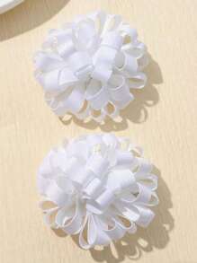 2 Stücke/Packung Haarklammern mit Hortensienblüten für Mädchen, geeignet für den täglichen Gebrauch