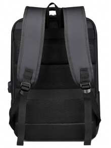 Men's Multifunctional Large Capacity Backpack, Leather-Coated Student Bag, Travel Bag, Business Commuter Nylon Backpack Large Capacity Bag Travel Bags