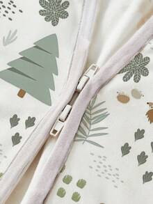 1pc Baby Sleeveless Sleep Sack, Suitable For 0-12 Months, Anti-Kick Sleeping Bag, Super Soft & Comfortable, Perfect Gift For Baby On Christmas, Halloween, Thanksgiving