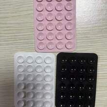 1PC Silicone Suction Phone Case Mount,Phone Suction Grip,Octobuddy,Sticky Phone Grip, Adhesive Phone Stand Sticky For Cell Phone(Before Use, It Is Necessary To Clean Carefully To Ensure That The Surface Is Clean And Flat. It Can Only Be Used After Half An Hour Of Pasting) - 黑色 - 查看 2