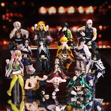 D/Emon Slayer Onigiri Figure Set – Tanjiro, Nezuko, Zenitsu, Inosuke & Hashira Characters | Cute Collectible Anime Figures, Display & Gift For Fans, Holiday Present - Multicolor - View 10