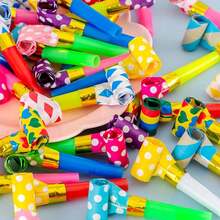 10pcs/Set Random Color Cartoon Dragon Shaped Whistles, Ideal For Festival Celebration, Party Favors Back To School Valentine Day - Multicolor - View 3