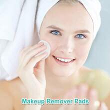 100 Count Cotton Pads 100% Cotton Rounds Hypoallergenic Soft & Absorbent For Beauty, Cosmetics