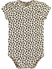 - Body unisex de algodón para - Corazones de leopardo - Ver 9