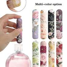 X Milania 1pc 5ml New Butterfly Lovely Printed Perfume Bottle, Small Portable Travel Bottom Direct Filling Spray Bottle, Delicate Spray, Spray Evenly, A Variety Of Print Models To Choose From, Spray Bottle Can Be Reused, Bottom Fill Perfume Design, Carry Around Anytime, Anywhere Use, A Variety Of Styles, Suitable For Use On Various Occasions, For Girlfriend, Friends, Mother, Women's Perfume Spray Bottle - Nhiều màu - Xem 1
