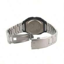 Đồng hồ Casio Ana-Digi Quartz Mineral Crystal AW-81D-1A dành cho nam - màu đen - Xem 7