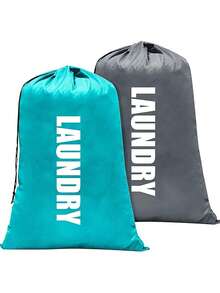 Saci de rufe de călătorie, saci de rufe lavabili cu șnur, extra mari, rezistenți, pentru cămin universitar, geantă de călătorie pentru haine murdare și geantă pentru haine de sală, organizator de călătorie extra mare pentru haine murdare, depozitare accesorii de călătorie, depozitare de zi cu zi pentru casă.