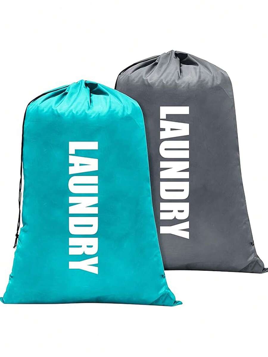 Saci de rufe de călătorie, saci de rufe lavabili cu șnur, extra mari, rezistenți, pentru cămin universitar, geantă de călătorie pentru haine murdare și geantă pentru haine de sală, organizator de călătorie extra mare pentru haine murdare, depozitare accesorii de călătorie, depozitare de zi cu zi pentru casă.