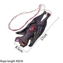 1-12pcs Halloween Horror Hand Foot Dead Mouse Props Cosplay Wild Man Bone Decor Performance Party Plastic Prehistoric Caveman Bone Halloween Garden Bar Haunted House Decoration - Multicolor - View 11