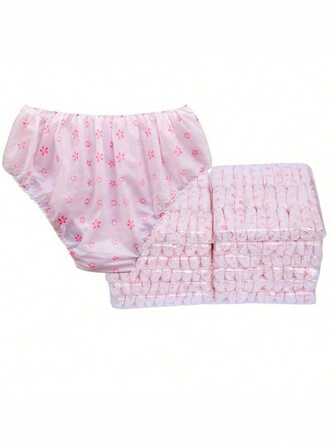 30 Pieces Of Convenient Disposable Underwear Made Of Non-Woven Polyester, Featuring Breathable Fabric And Elastic Waistband. Ideal For Single-Use During Travel, Spa, Sauna, Or Salon Visits.