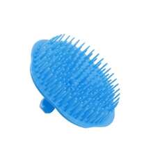 4-Piece Plastic Scalp Massage Shampoo Brush Set For Relaxing Hair Care