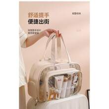 Clear PVC Waterproof Swimming Bag - Travel Handbag And Shoulder Bag - Negro - Ver 6