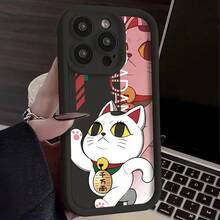 Funda de teléfono móvil Anime Dandadan Rabbit para iPhone 16 15 14 13 12 11 Pro Max Mini XR XS X 7 8 Plus, cubierta trasera suave de TPU anti-caída - Blanco antiguo - Ver 6